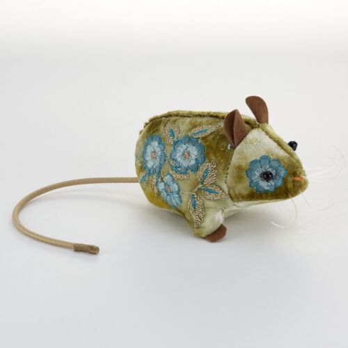 Anke Drechsel Silk Velvet Animal Mouse Shaded Mint