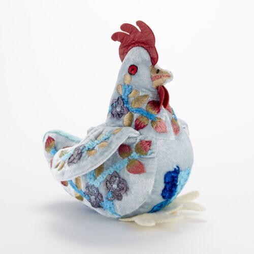 Anke Drechsel Silk Velvet Chicken Heavenly Blue