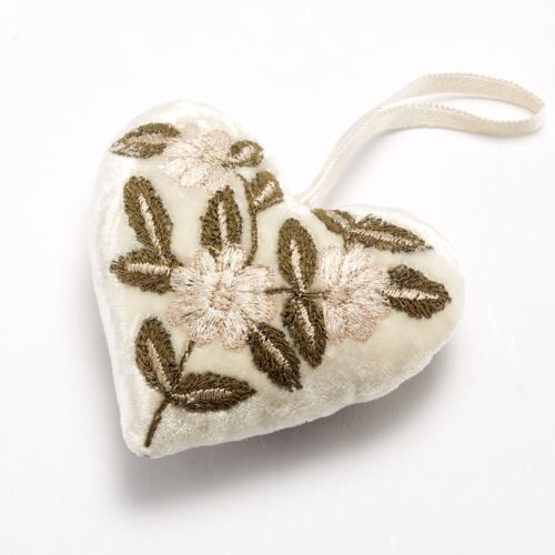 Anke Drechsel Silk Velvet Heart Small