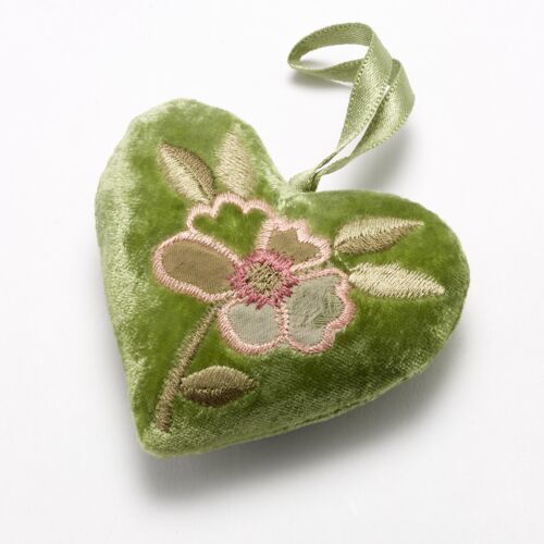 Anke Drechsel Silk Velvet Heart Small