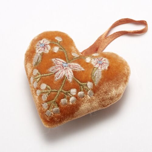 Anke Drechsel Silk Velvet Heart Small