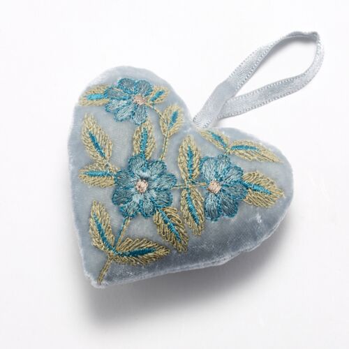 Anke Drechsel Silk Velvet Heart Small