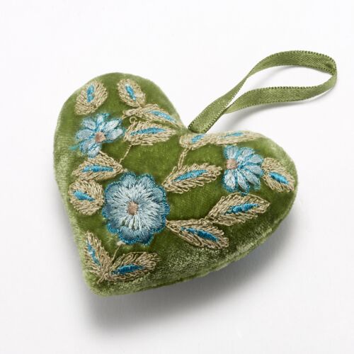 Anke Drechsel Silk Velvet Heart Small