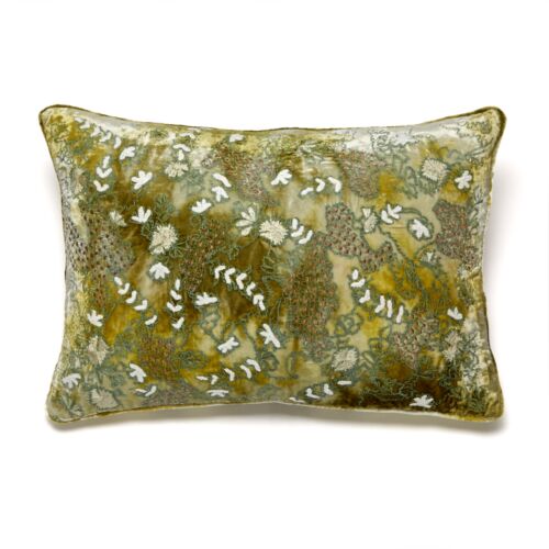 Anke Drechsel Silk Velvet Pillow Fina 14x20"