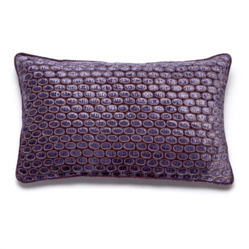 Anke Drechsel Silk Velvet Pillow Hello 12x20"