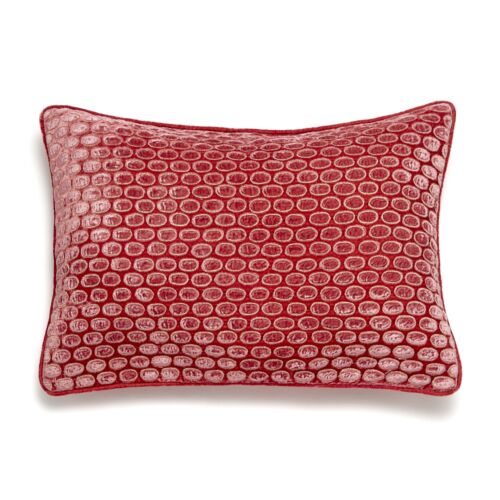 Anke Drechsel Silk Velvet Pillow Hello Watermelon 14x20"