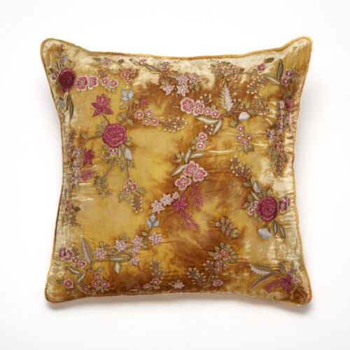 Anke Drechsel Silk Velvet Pillow Liza 18"