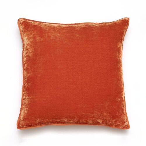 Anke Drechsel Silk Velvet Pillow Plain 20"