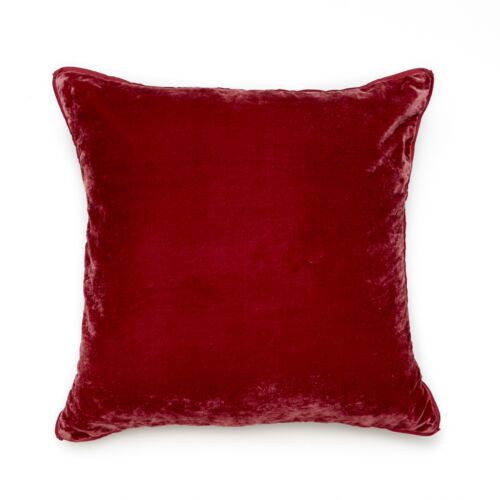 Anke Drechsel Silk Velvet Pillow Plain Watermelon 20"