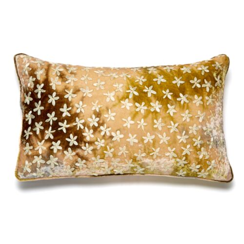 Anke Drechsel Silk Velvet Pillow Riva 12x20"