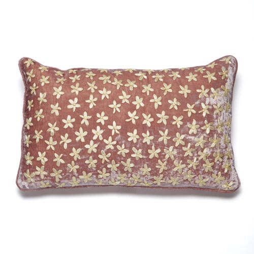 Anke Drechsel Silk Velvet Pillow Riva 12x20"