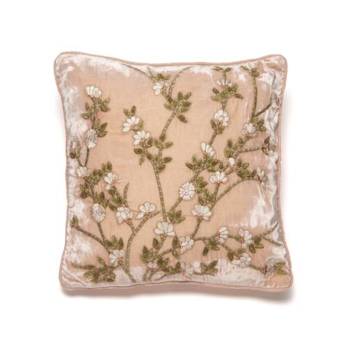 Anke Drechsel Silk Velvet Pillow Tuileries 16"