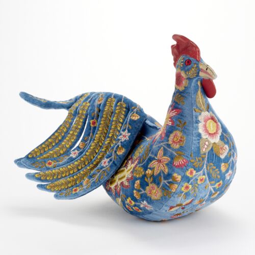 Anke Drechsel・青い鳥・シルクベルベット Anke Drechsel