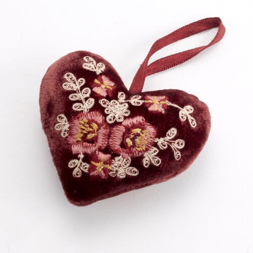 Anke Drechsel Silk Velvet Small Heart