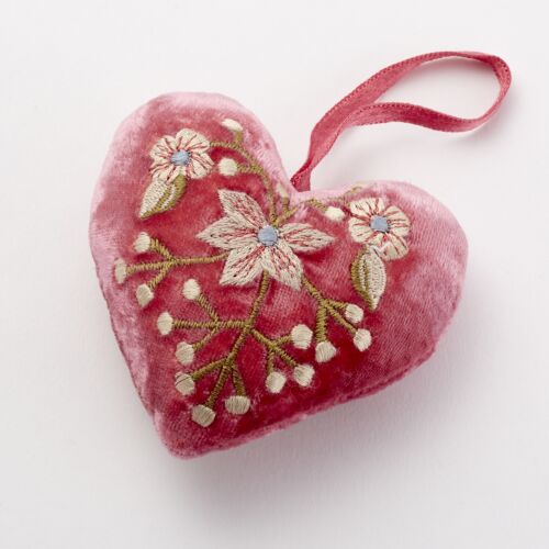 Anke Drechsel Silk Velvet Small Heart