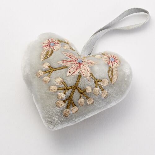 Anke Drechsel Silk Velvet Heart Small