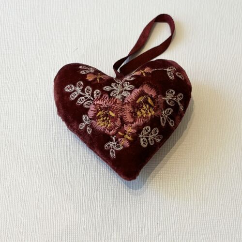 Anke Drechsel Silk Velvet Small Heart