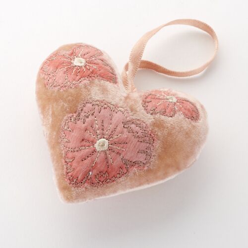 Anke Drechsel Silk Velvet Small Heart