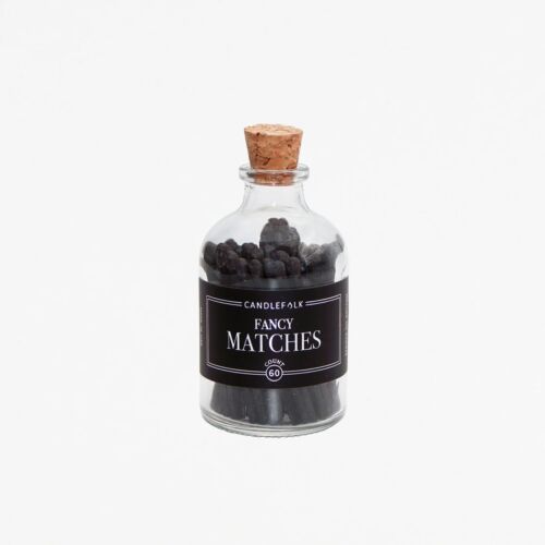 Apothecary Matches Black
