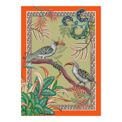 Ardmore Hornbill Garden Delta Tea Towel