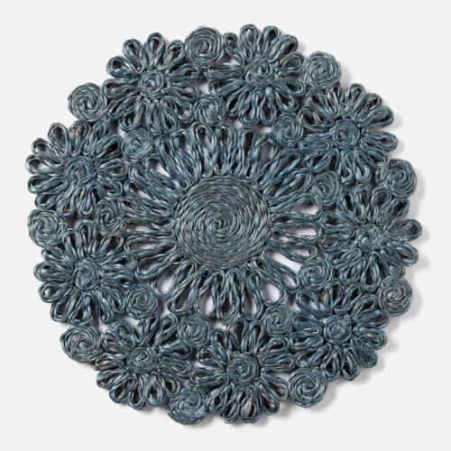 Artisan Abaca Dark Teal Placemat