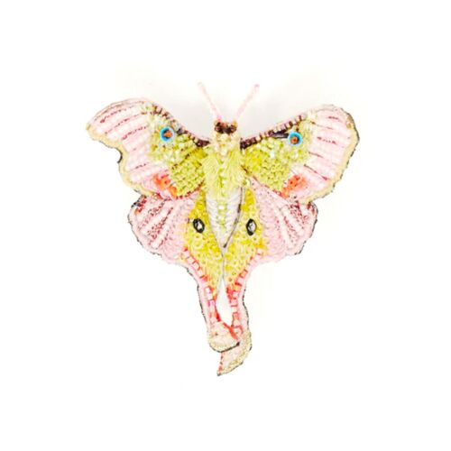 Artisan Brooch Pin Moon Moth