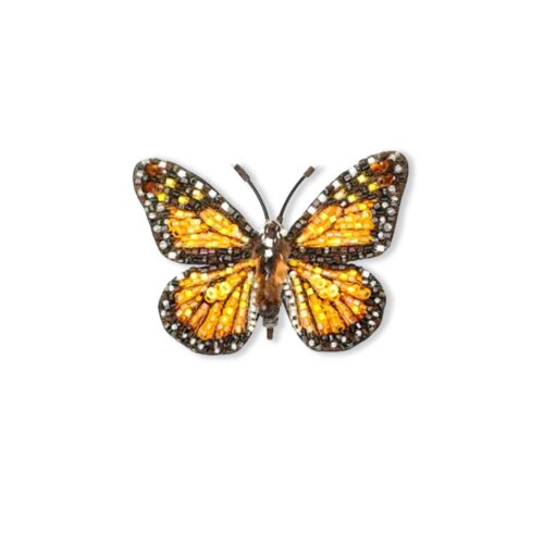 Artisan Brooch Pin Wanderer Monarch