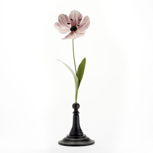 Artisan Metal Flower Big Pink Tulip