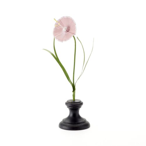 Artisan Metal Flower Corn Poppy Pink Small