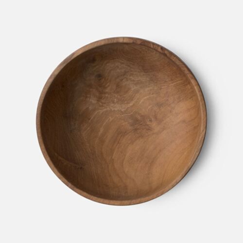 Artisan Natural Teak Serving Bowl Large
