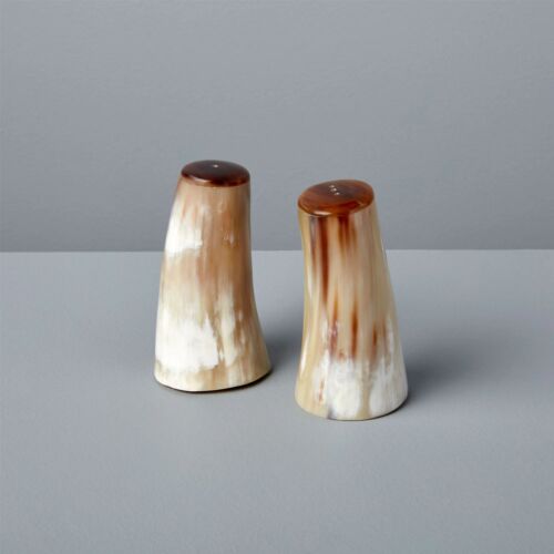 Artisan Horn Salt & Pepper Set Small