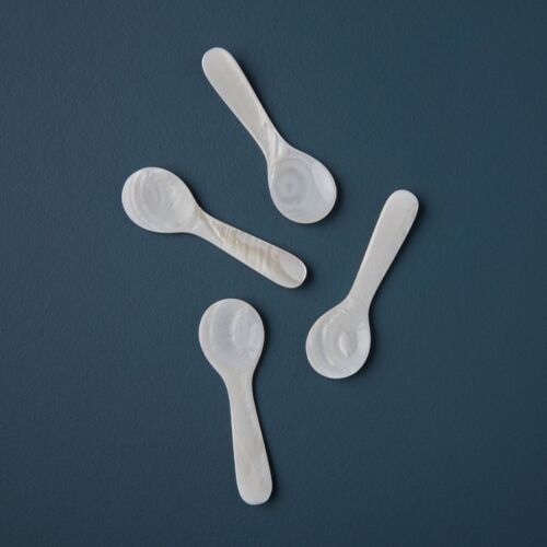 Artisan Seashell Spoon Set/4 Small
