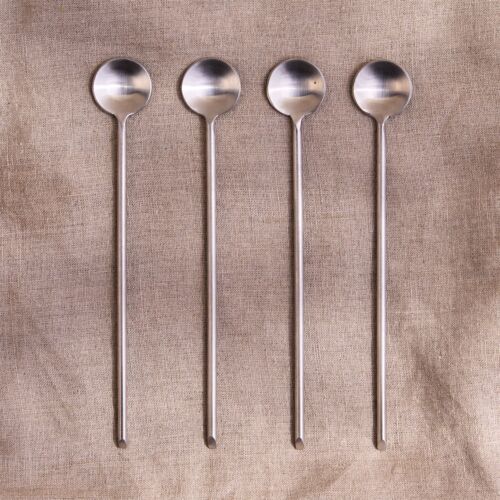 Artisan Thin Stainless Long Spoon Set/4