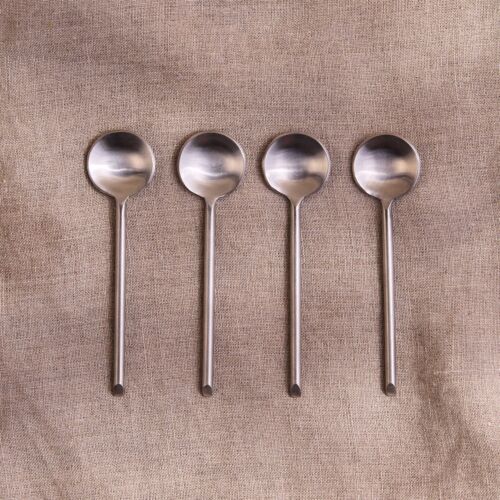 Artisan Thin Stainless Small Spoon Set/4 Small