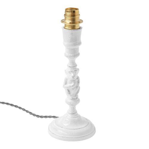 Astier de Villatte Table Lamp with Lamp Shade Monkey