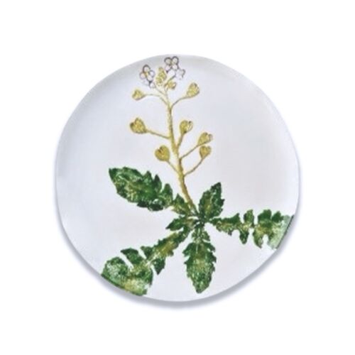 Au Bain Marie Shepherd's Purse Dessert Plate