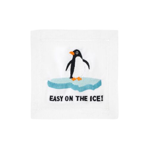 August Morgan Cocktail Napkin Easy On The Ice