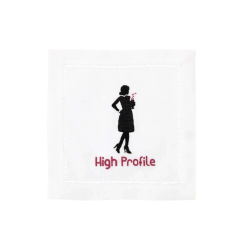 August Morgan Cocktail Napkin High Profile