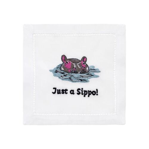 August Morgan Cocktail Napkin Just a Sippo