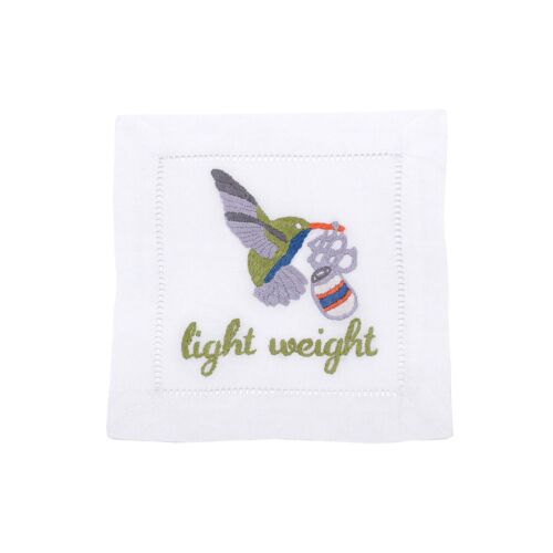 August Morgan Cocktail Napkin Light Weight