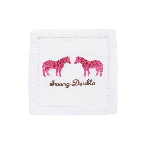 August Morgan Cocktail Napkin Seeing Double