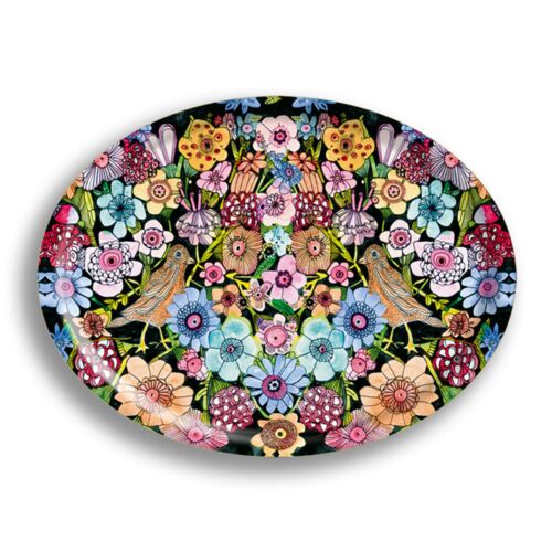 Avenida Two Birds Oval Tray 