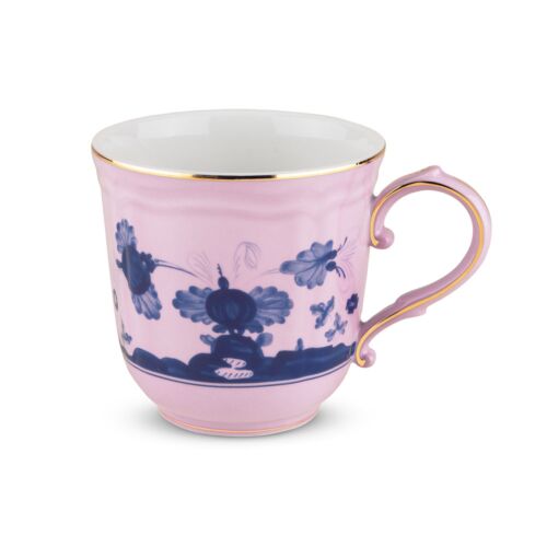 Ginori Oriente Italiano Azalea Gold Rim Mug