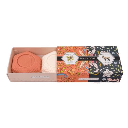Baudelaire Orange Blossom & Goats Milk Honey Soap Box Small