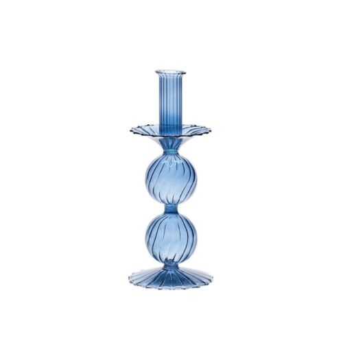 Kim Seybert Glass Candle Holder Bella Cadet