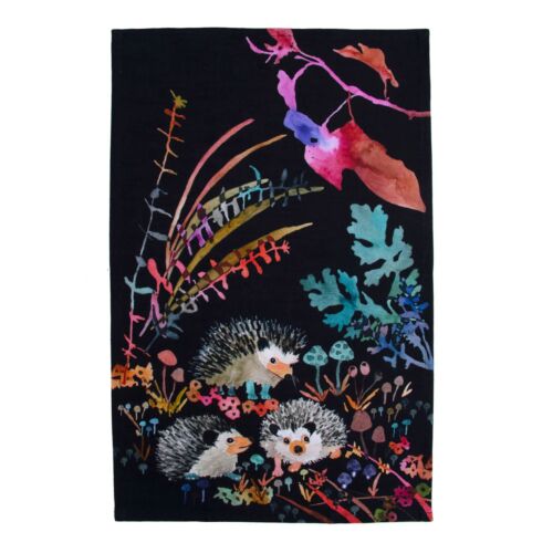 Betsy Olmsted Tea Towel Hedgehogs 
