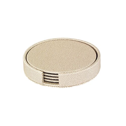 Bodrum Coaster Set/4 Skate Pearl