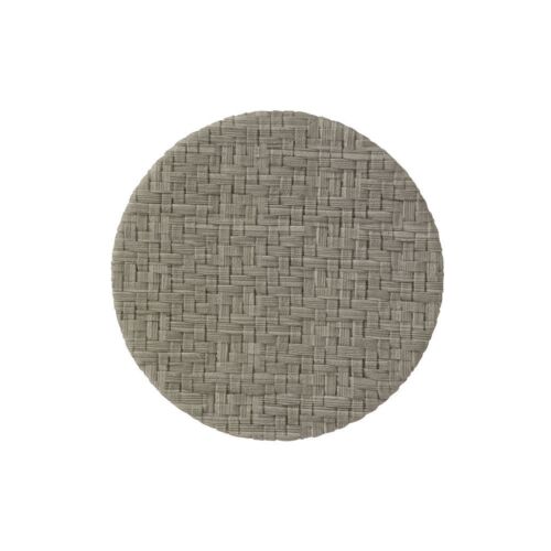 Bodrum Coaster Set/4 Wicker Gray