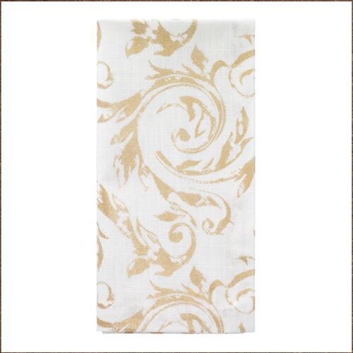 Bodrum Napkin Palazzo Scroll Gold