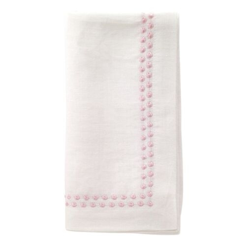 Bodrum Napkin Pearls Rose